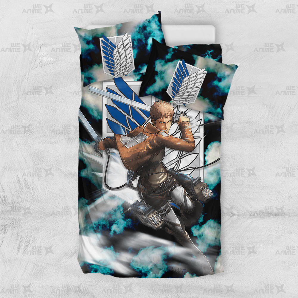 Jean Kirstein Bedding Set Custom Attack On Titan