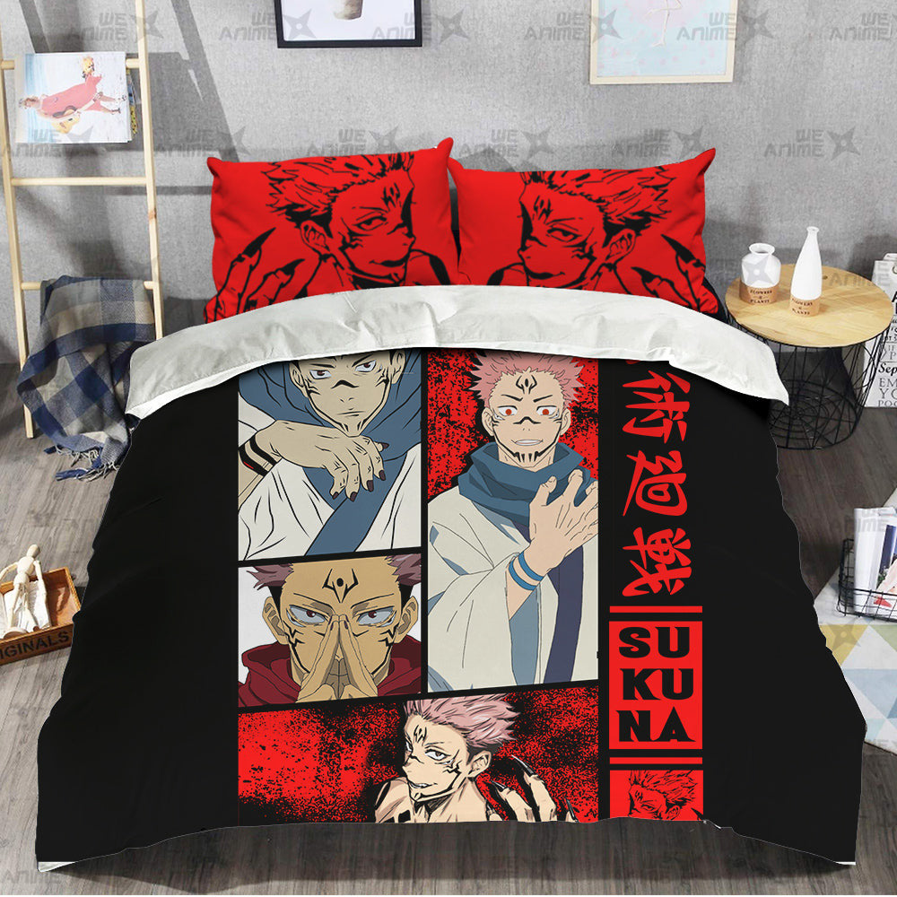 Sukuna Ryoumen Bedding Set Custom