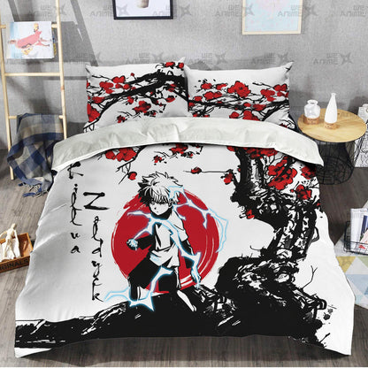 Killua Zoldyck Japanese Edition Bedding Set Anime Room