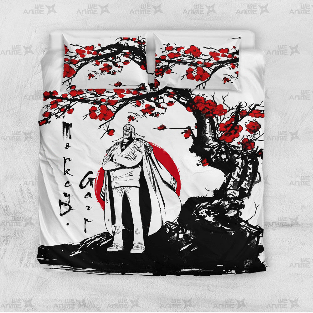 Monkey D. Garp Japanese Edition Bedding Set Anime Room