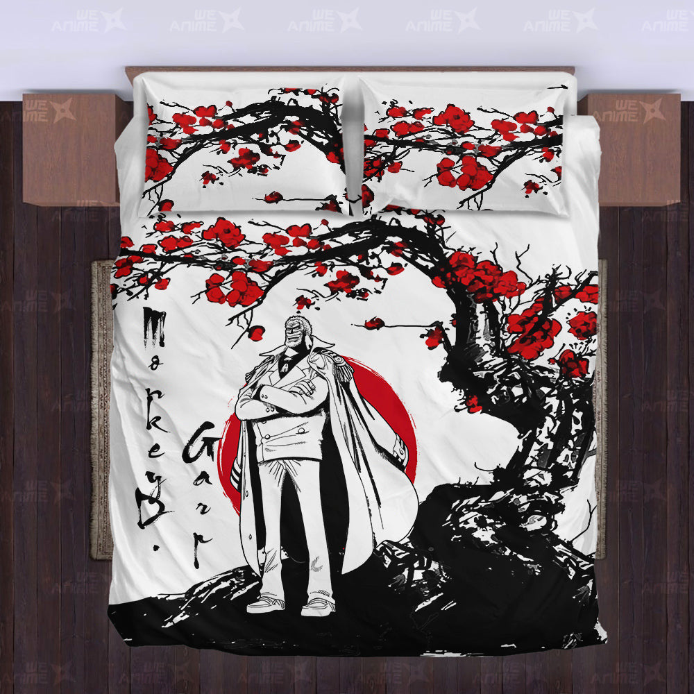 Monkey D. Garp Japanese Edition Bedding Set Anime Room