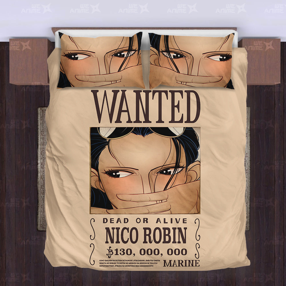 Nico Robin Bedding Set Custom
