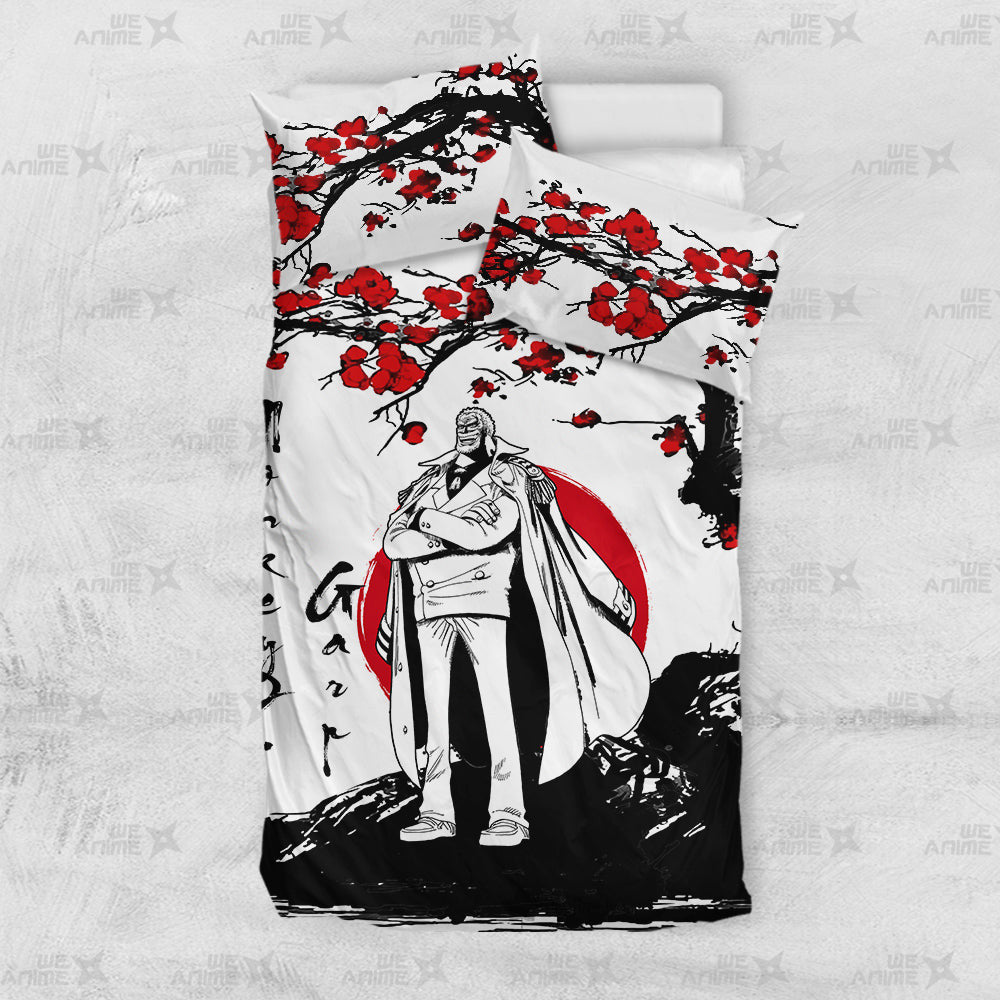 Monkey D. Garp Japanese Edition Bedding Set Anime Room