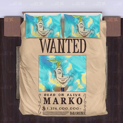 Marco Wanted Bedding Set Custom