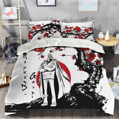 Monkey D. Garp Japanese Edition Bedding Set Anime Room