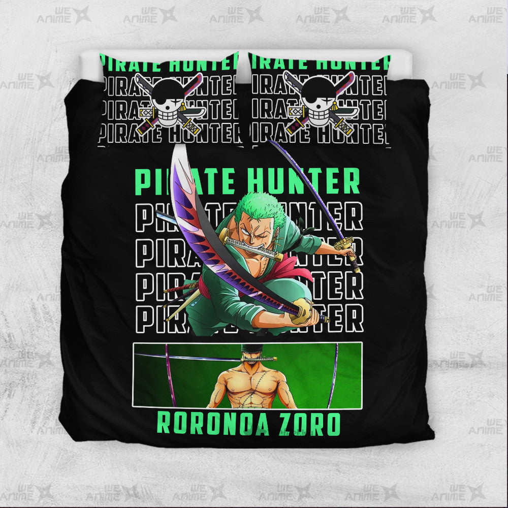 Roronoa Zoro Bedding Set Custom