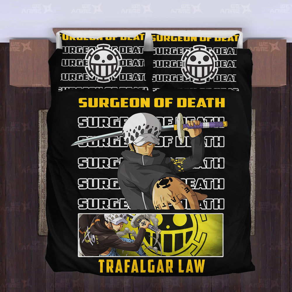 Trafalgar Law Bedding Set Custom