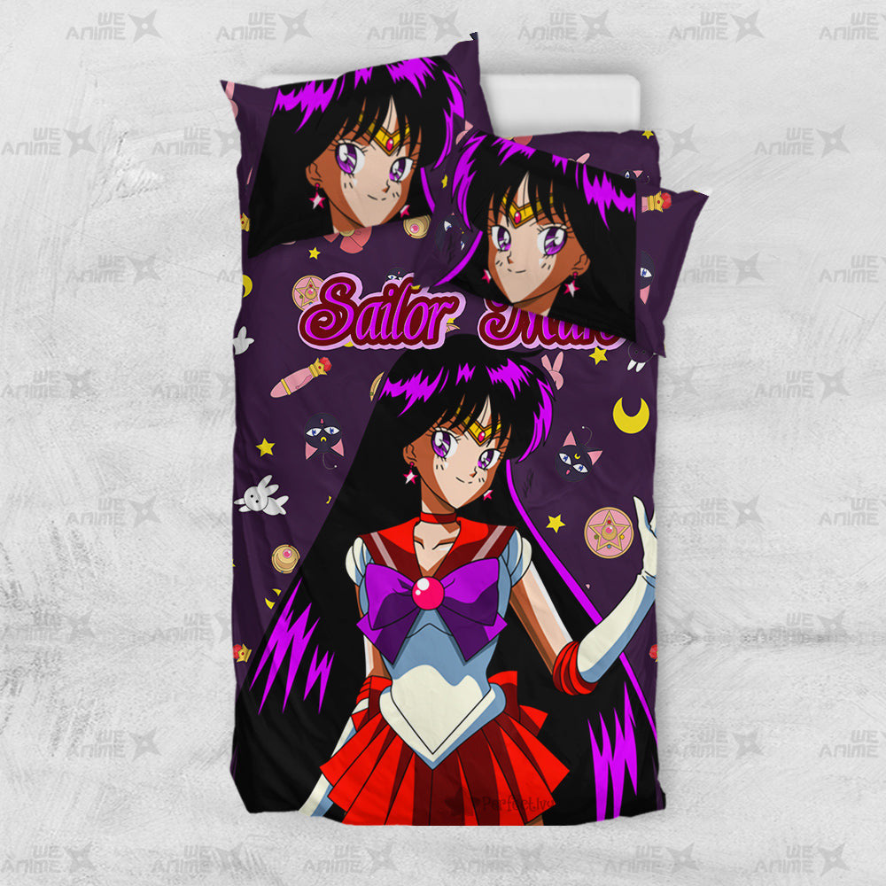 Sailor Mars Cute Version Bedding Set Custom Sailor Moon