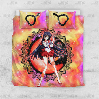 Sailor Mars Bedding Set Custom Sailor Moon