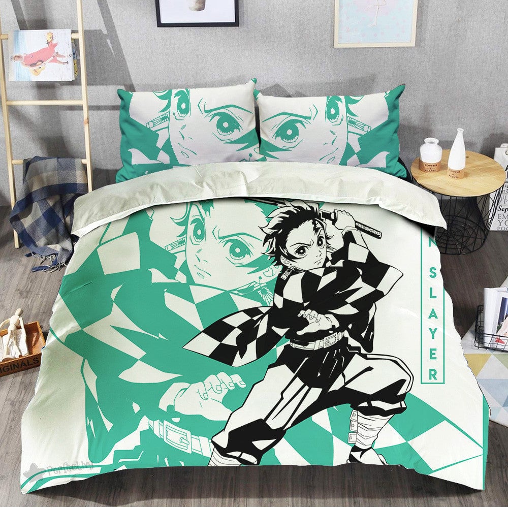 Tanjiro Kamado Bedding Set Custom