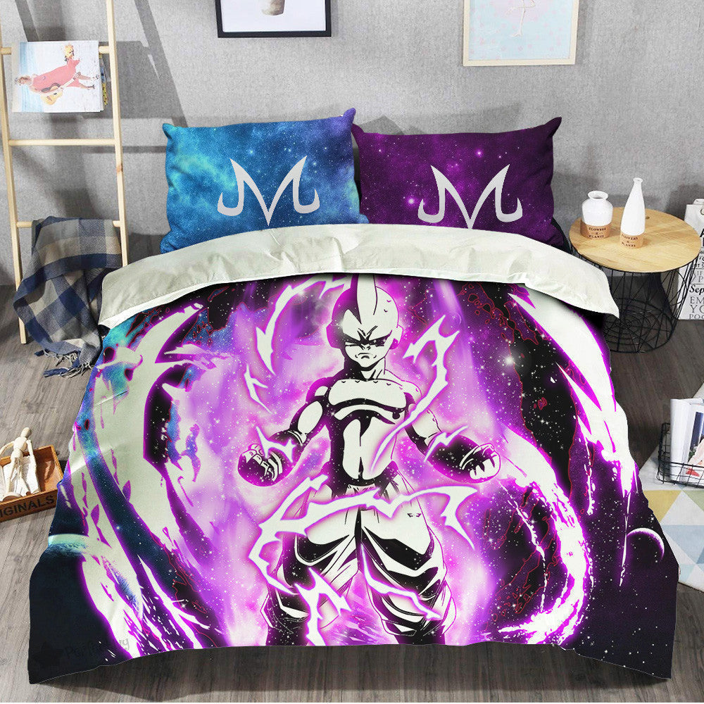 Skiny Majin Buu Bedding Set Galaxy Room Decor