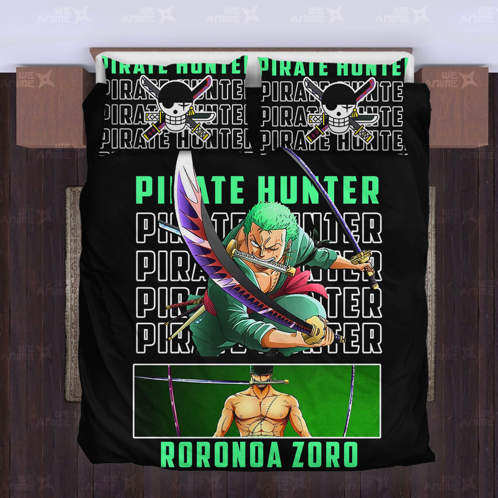 Roronoa Zoro Bedding Set Custom