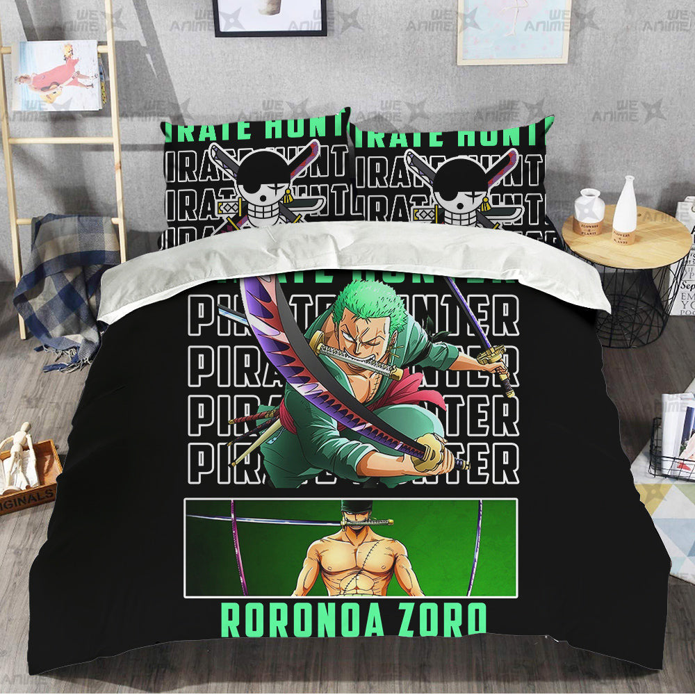 Roronoa Zoro Bedding Set Custom