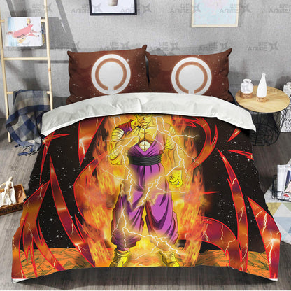 Orange Piccolo Bedding Set Custom