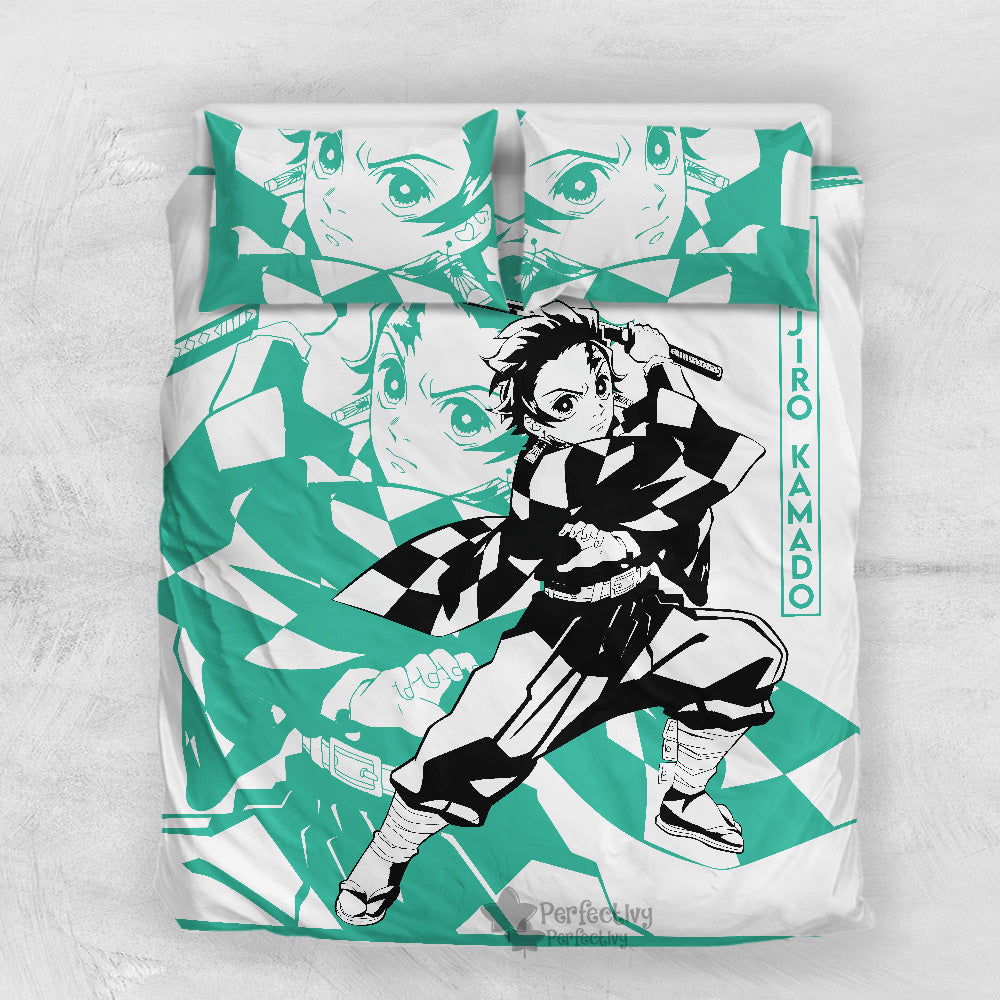 Tanjiro Kamado Bedding Set Custom