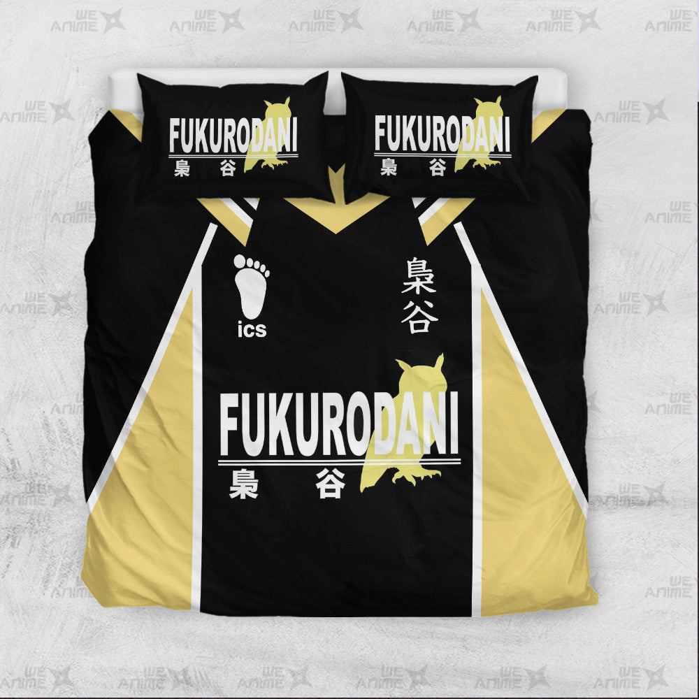 Fukorodani Bedding Set Custom Haikyuu