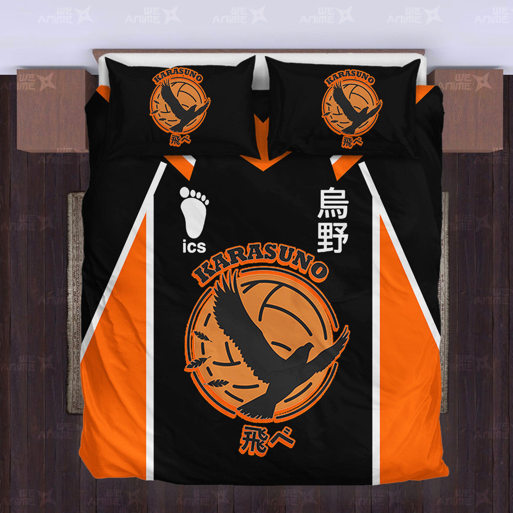 Karasuno Bedding Set Custom Haikyuu