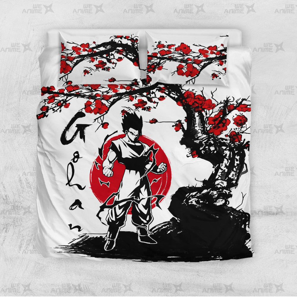 Gohan Bedding Set Custom Japan Style Anime