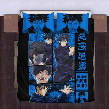Anime Megumi Fushiguro Bedding Set Custom