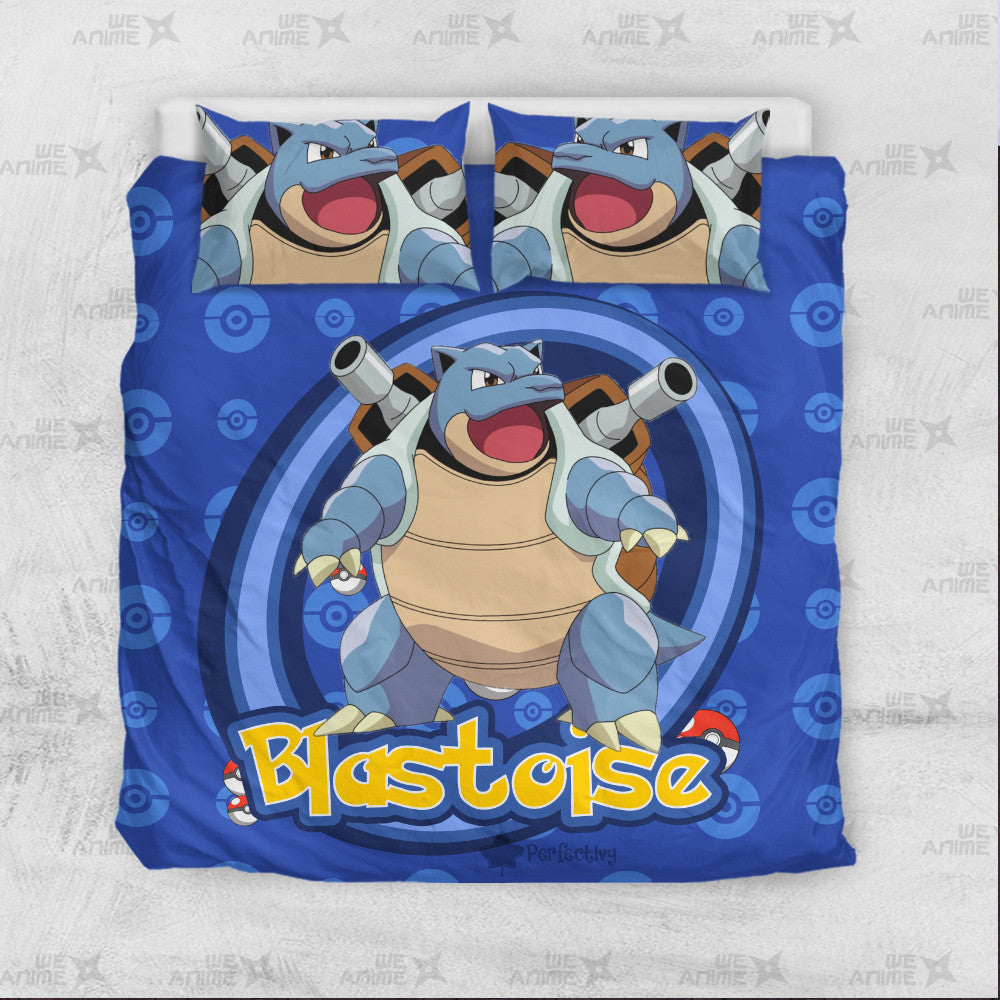 Blastoise Bedding Set Custom