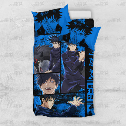 Anime Megumi Fushiguro Bedding Set Custom