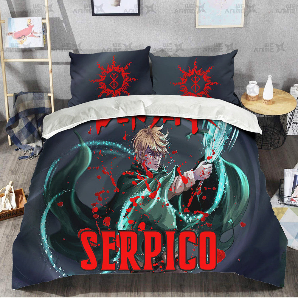 Serpico Bedding Set Custom Berserk