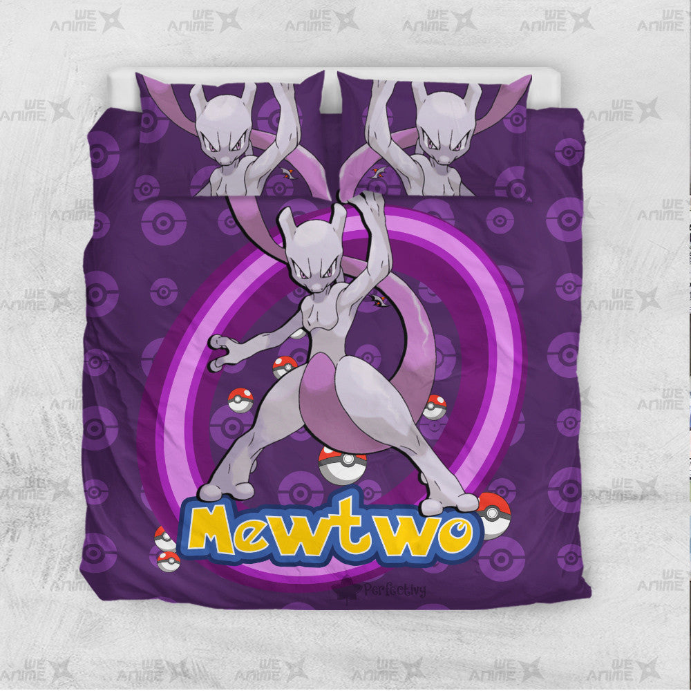 Mewtwo Bedding Set Custom