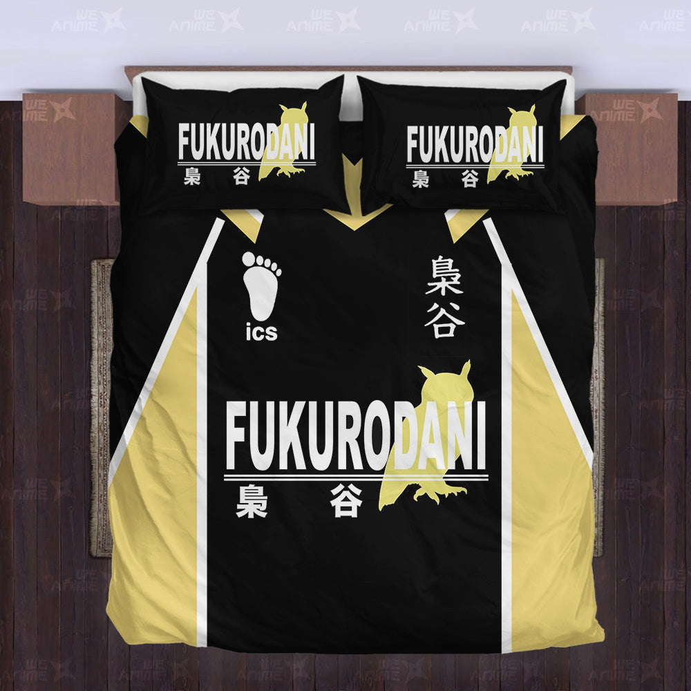 Fukorodani Bedding Set Custom Haikyuu