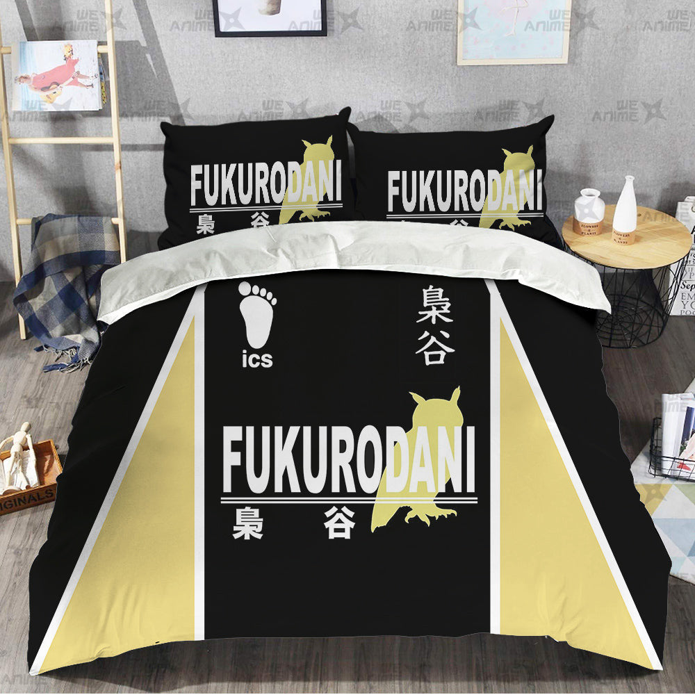 Fukorodani Bedding Set Custom Haikyuu