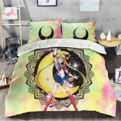Sailor Moon Bedding Set Custom Sailor Moon