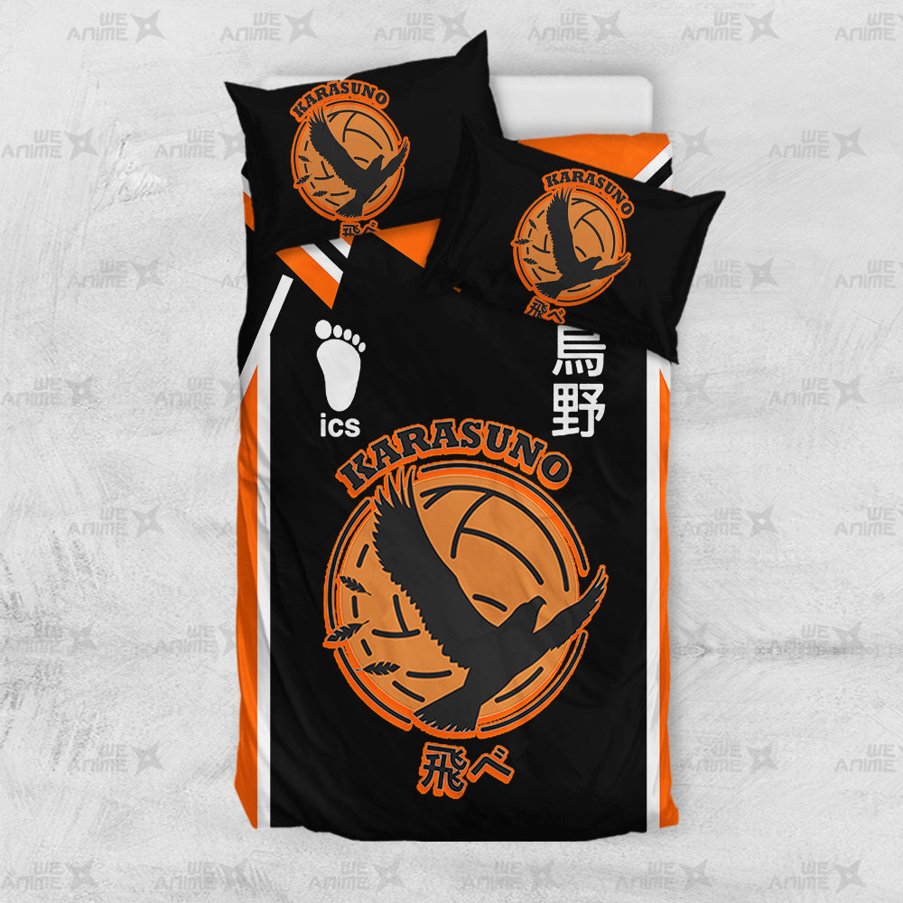 Karasuno Bedding Set Custom Haikyuu