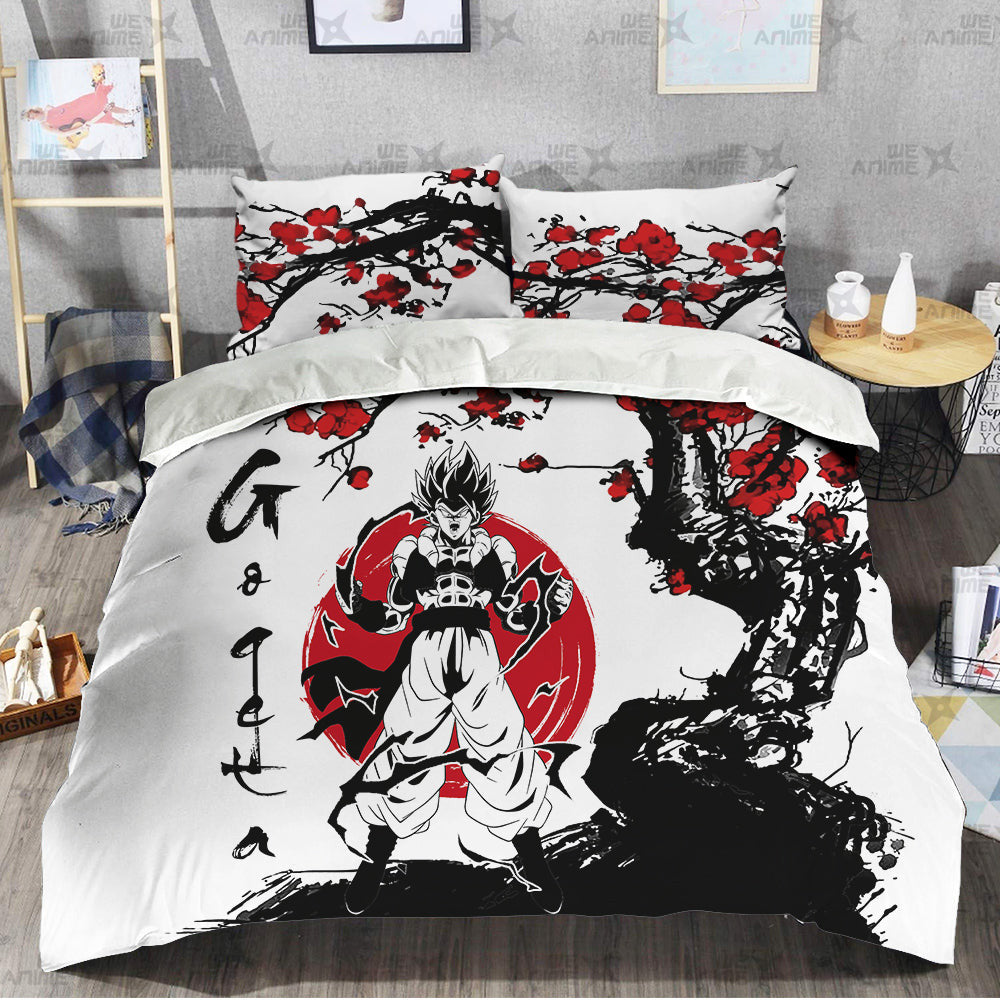 Gogeta Bedding Set Custom Japan Style Anime