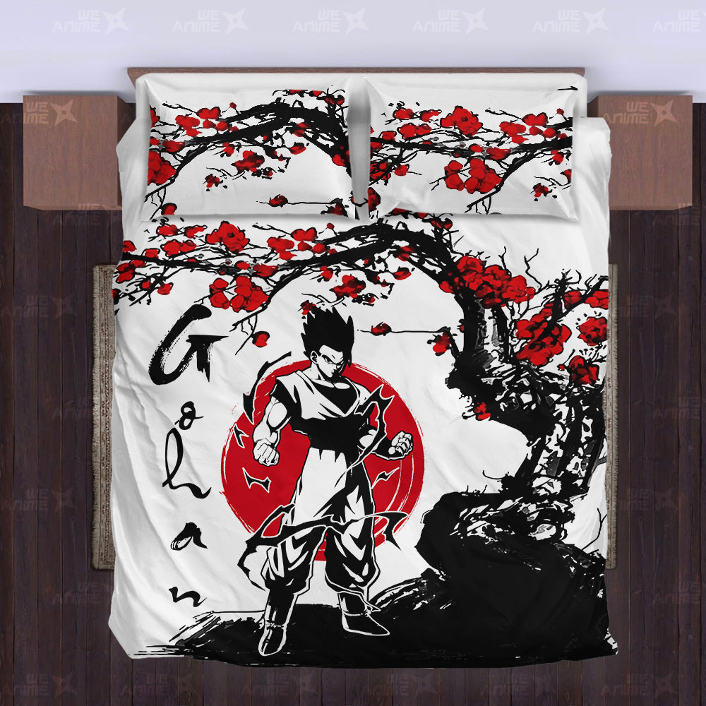 Gohan Bedding Set Custom Japan Style Anime