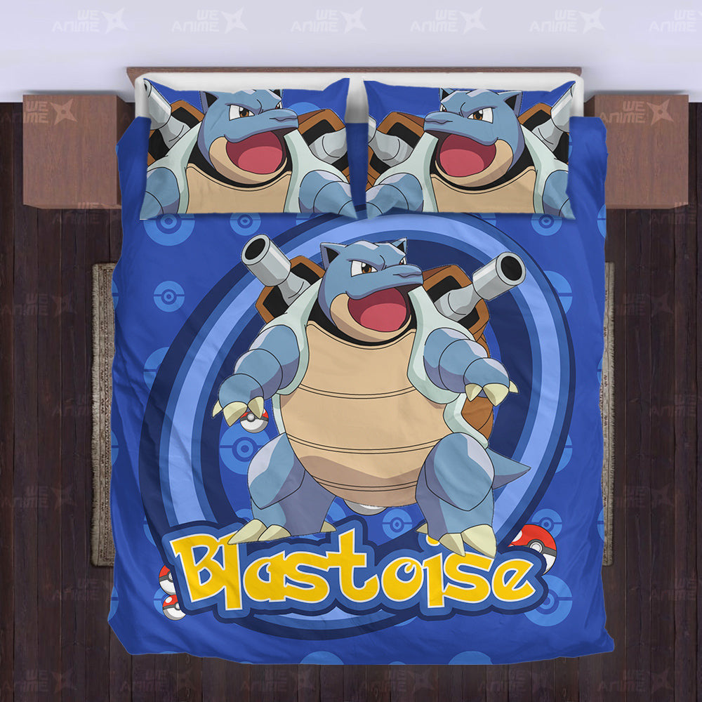 Blastoise Bedding Set Custom
