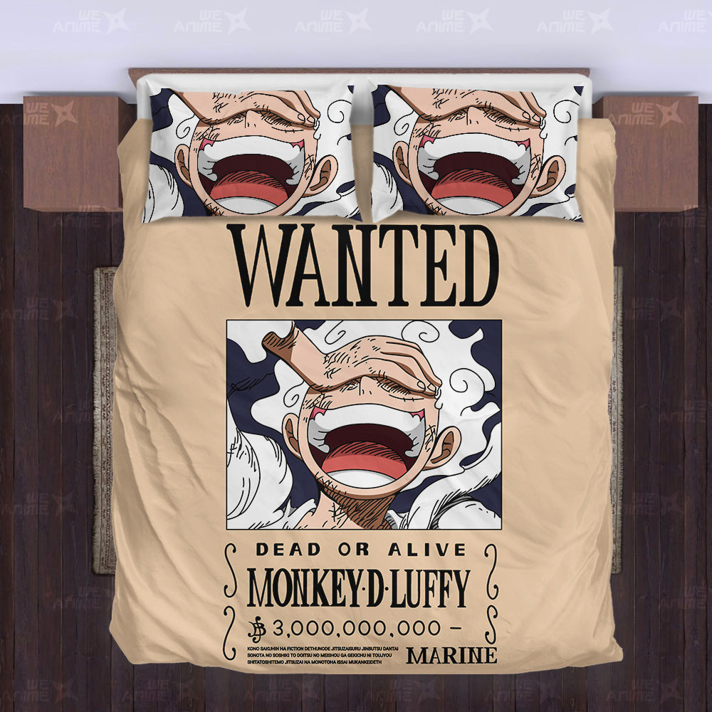 Monkey D. Luffy Bedding Set Custom