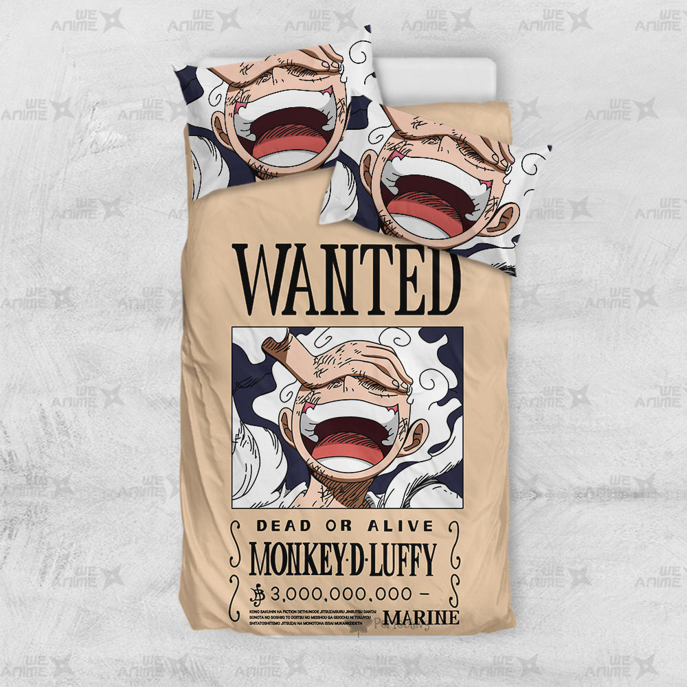 Monkey D. Luffy Bedding Set Custom