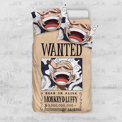 Monkey D. Luffy Bedding Set Custom