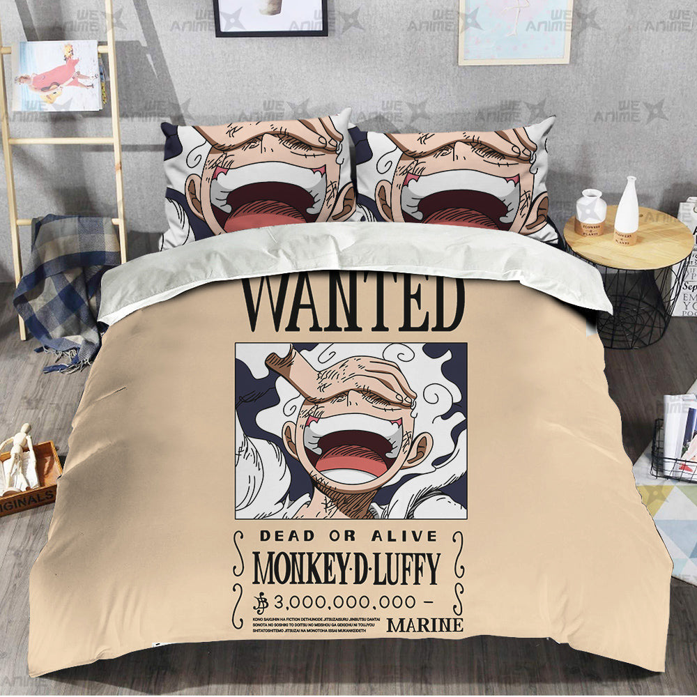 Monkey D. Luffy Bedding Set Custom