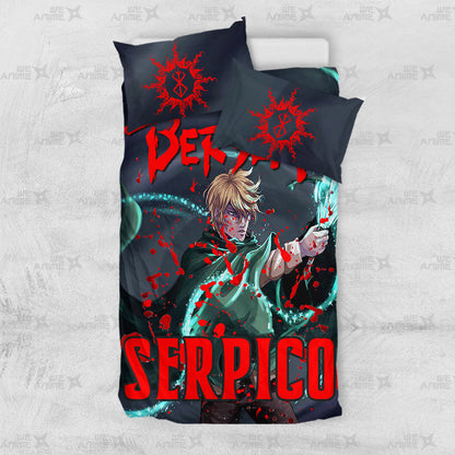 Serpico Bedding Set Custom Berserk