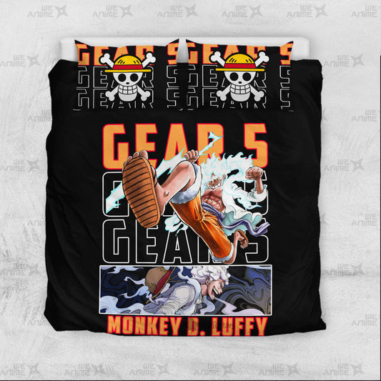 Monkey D. Luffy Gear 5 Bedding Set Custom
