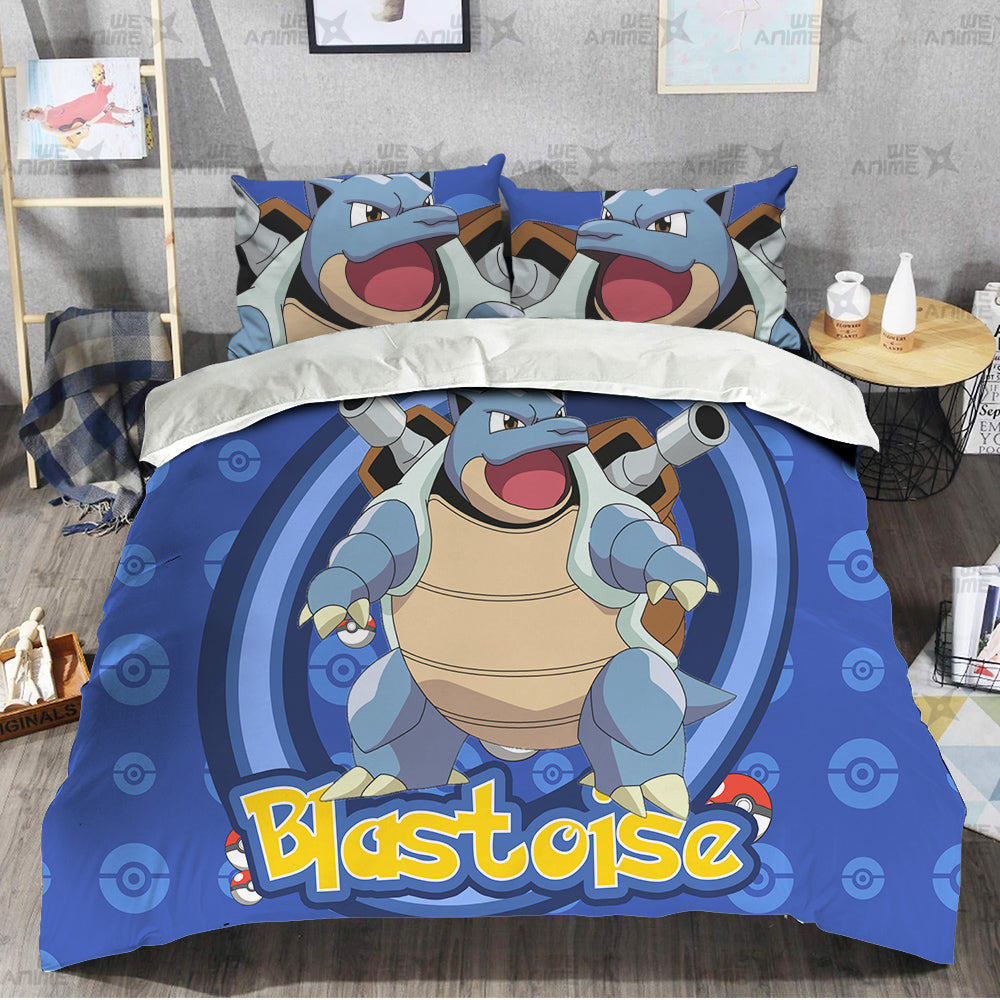 Blastoise Bedding Set Custom