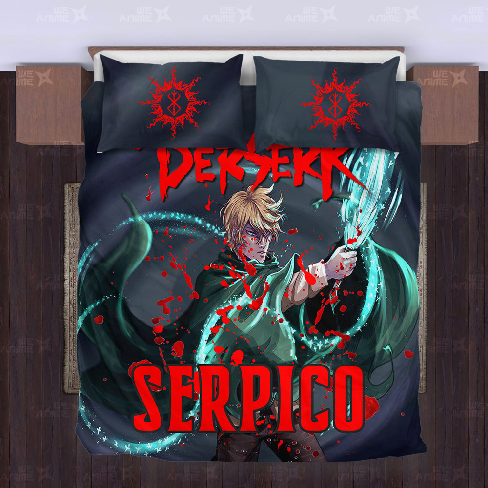 Serpico Bedding Set Custom Berserk