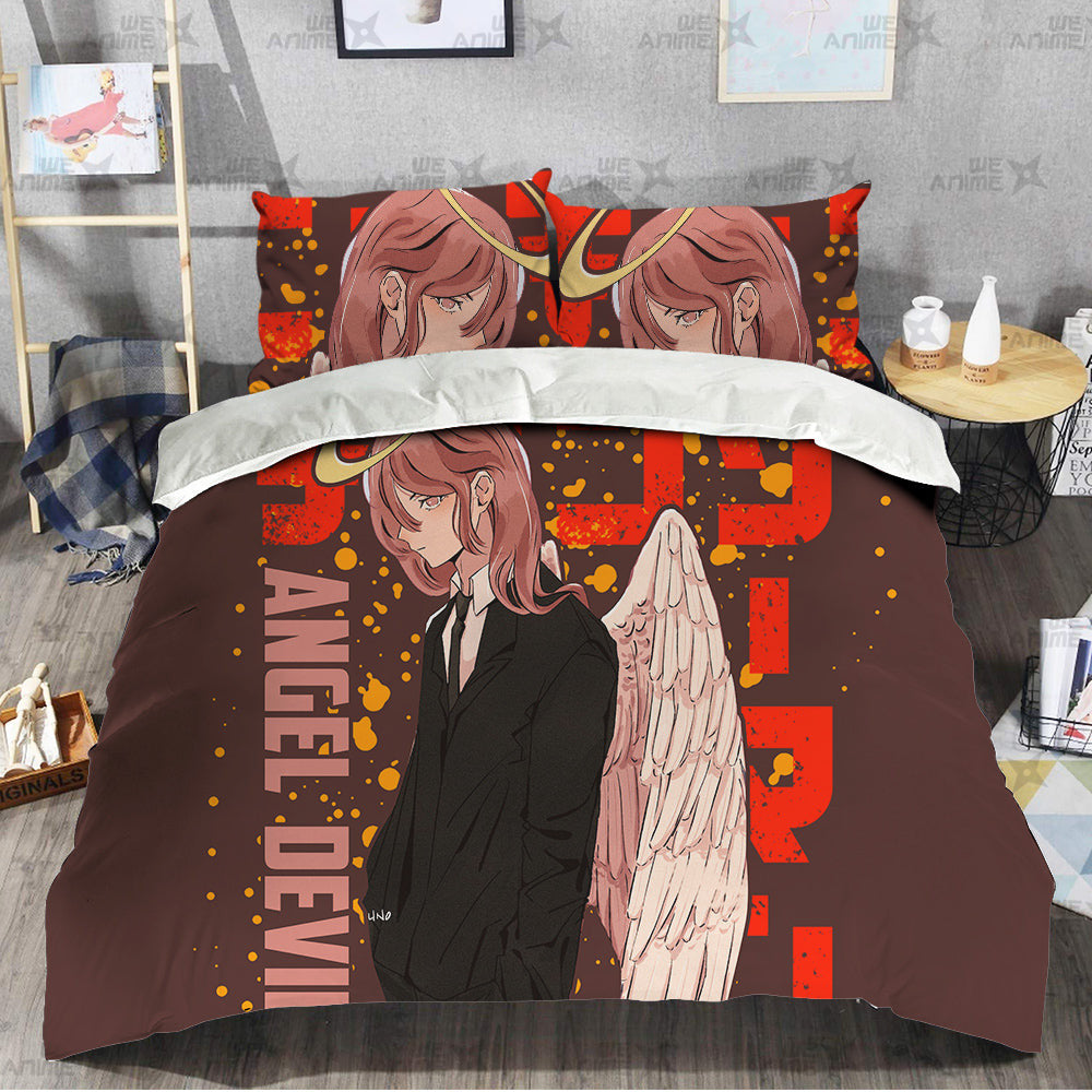 Angel Devil Bedding Set Custom Chainsaw Man