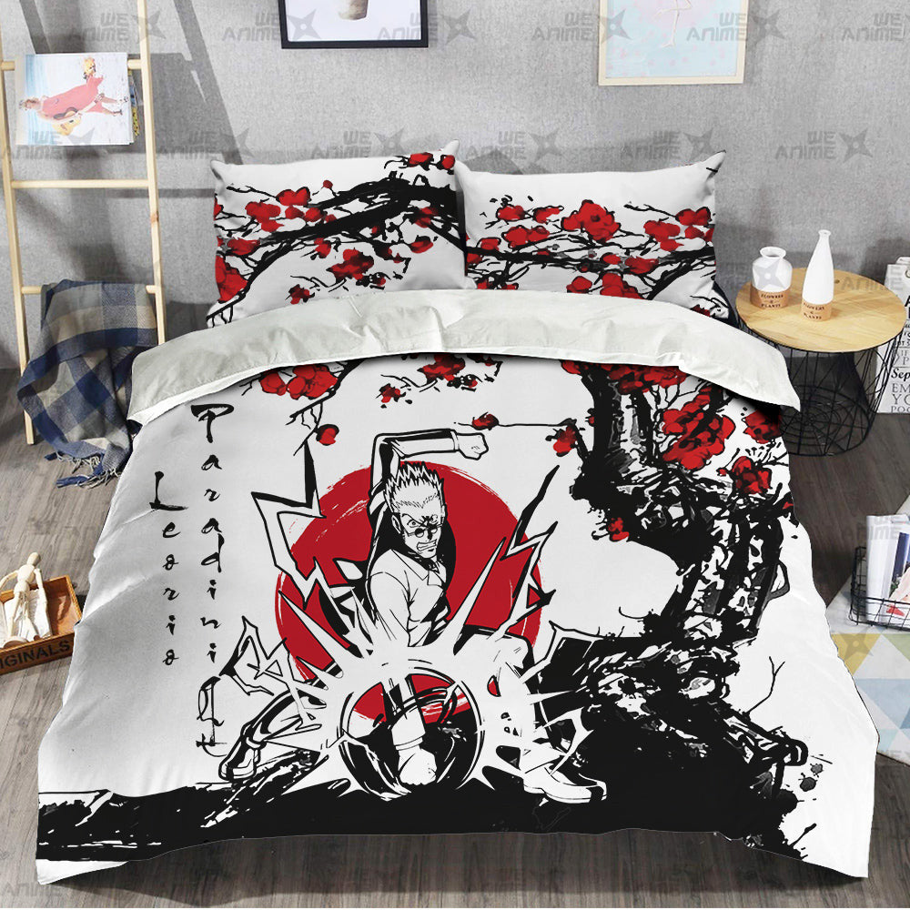 Leorio Paradinight Japanese Edition Bedding Set Anime Room