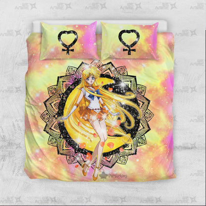 Sailor Venus Bedding Set Custom Sailor Moon