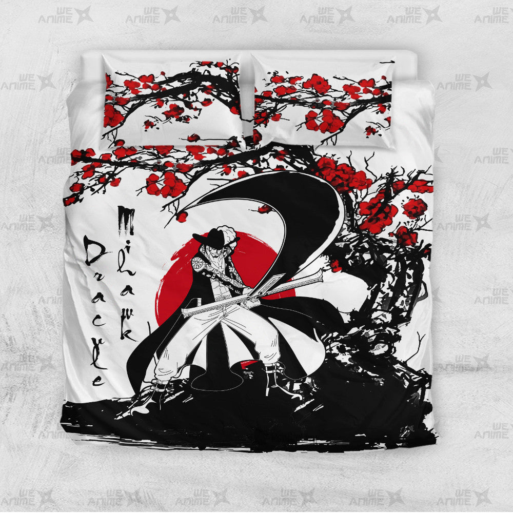 Dracule Mihawk Japanese Edition Bedding Set Anime Room