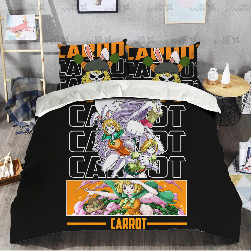 Carrot Bedding Set Custom