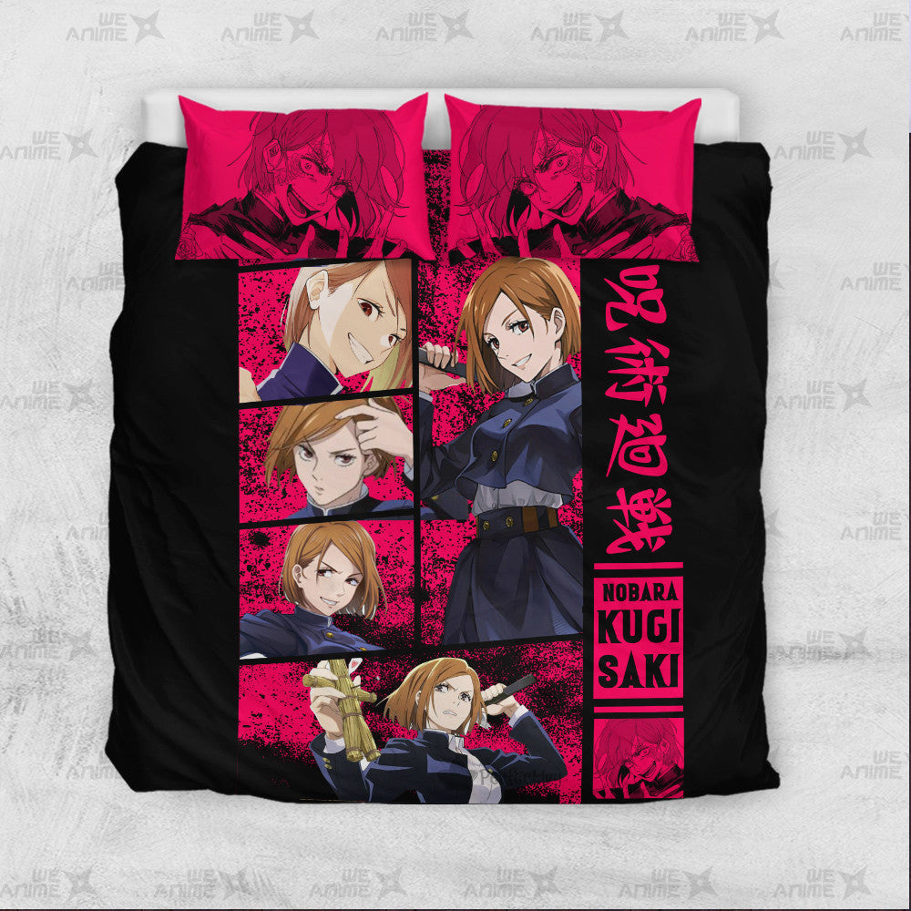 Anime Nobara Kugisaki Bedding Set Custom
