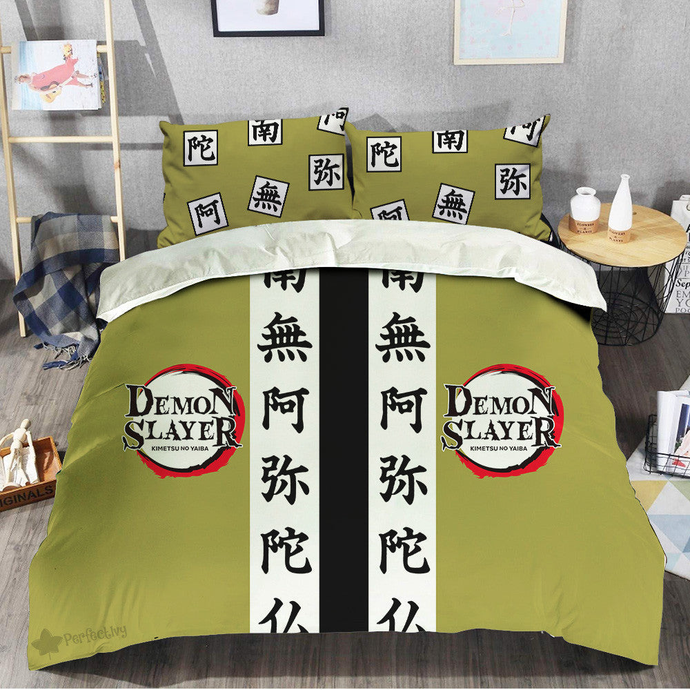 Gyomei Himejima Bedding Set Custom Anime