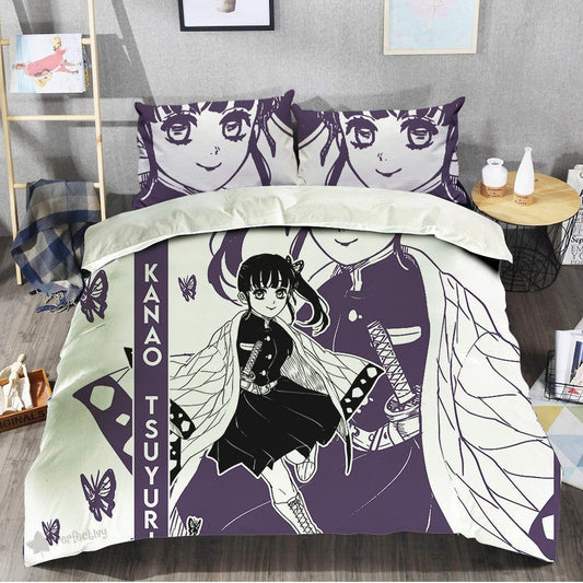 Kanao Tsuyuri Bedding Set Custom Anime